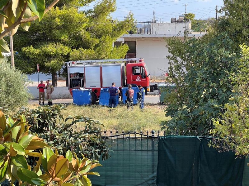 Αρτέμιδα:-Ασυνείδητος-πέταξε-αναμμένα-κάρβουνα-πάνω-σε-ξερά-χόρτα-δίπλα-στους-κάδους-των-σκουπιδιών